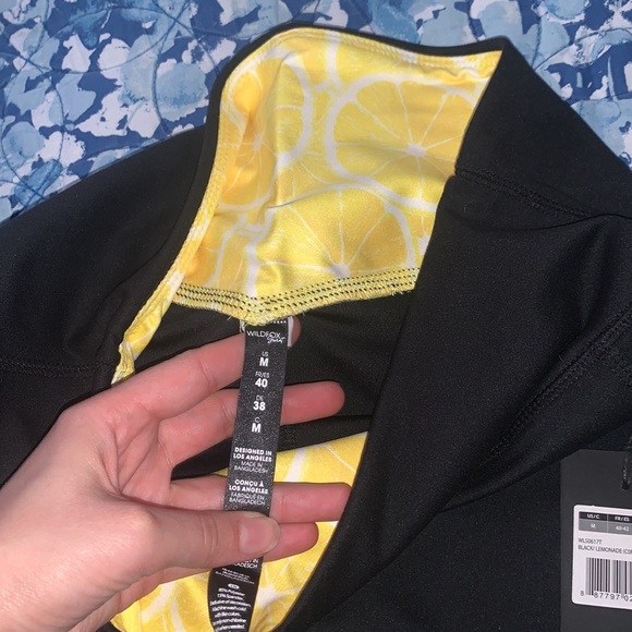 WildFox | Black Athletic Biker shorts M - Picture 3 of 4